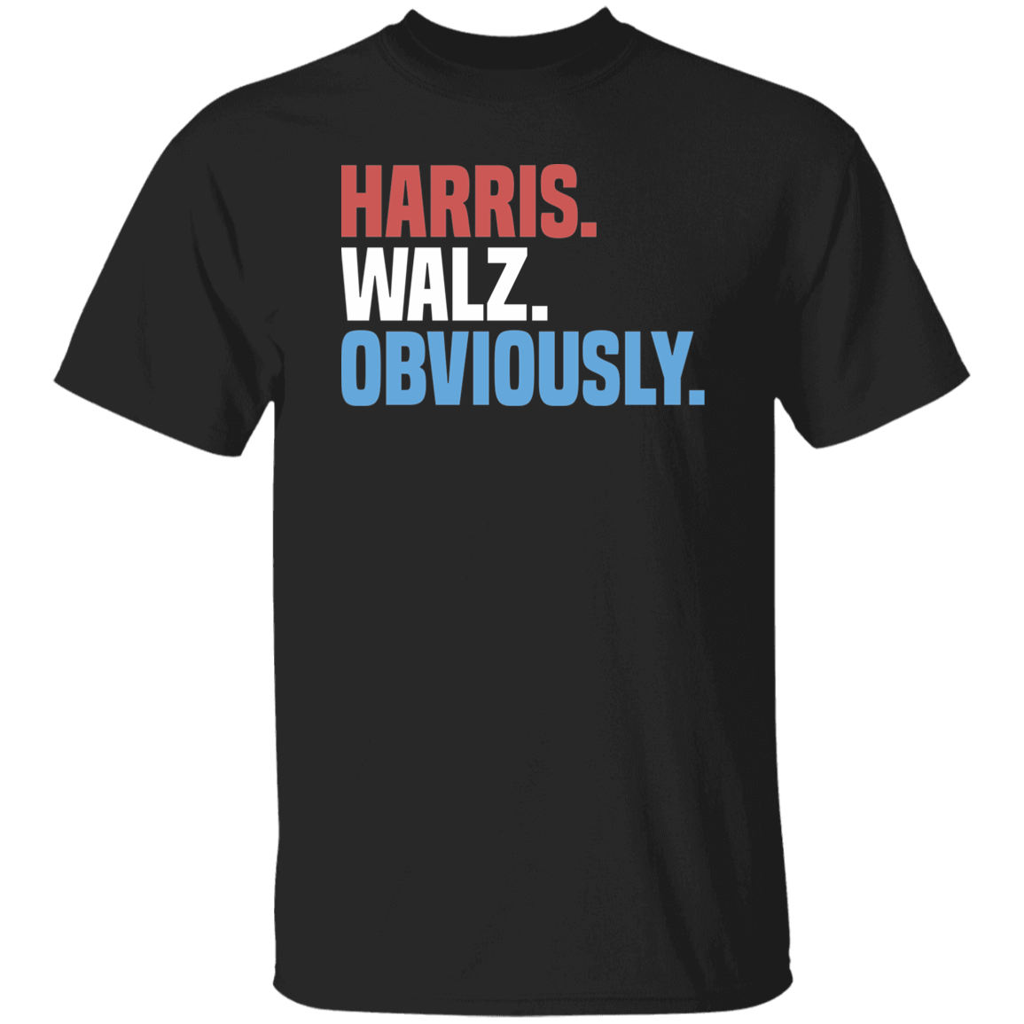 Kamala Harris Walz Obviously Madam President Election Dark Shirt HO82 65012