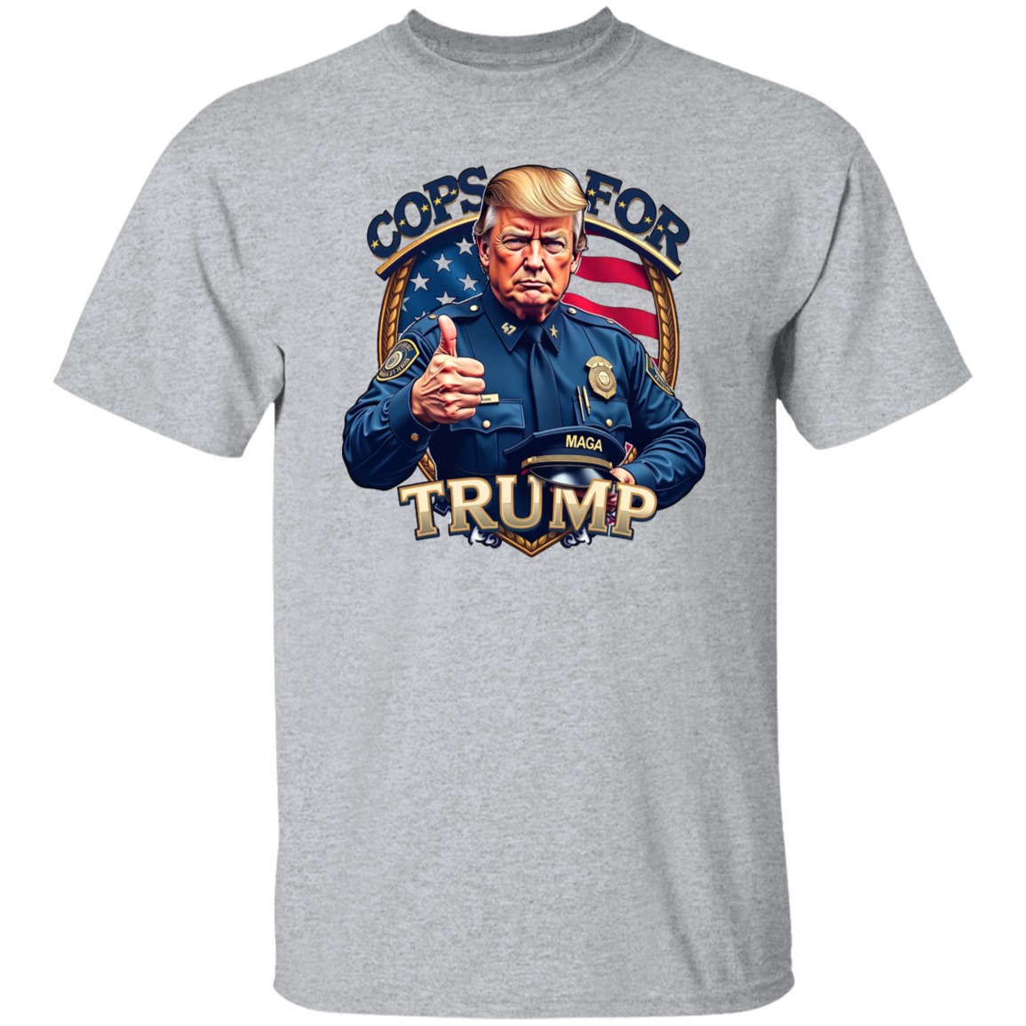 Cops For Trump MAGA Bright Shirt HO82 65700