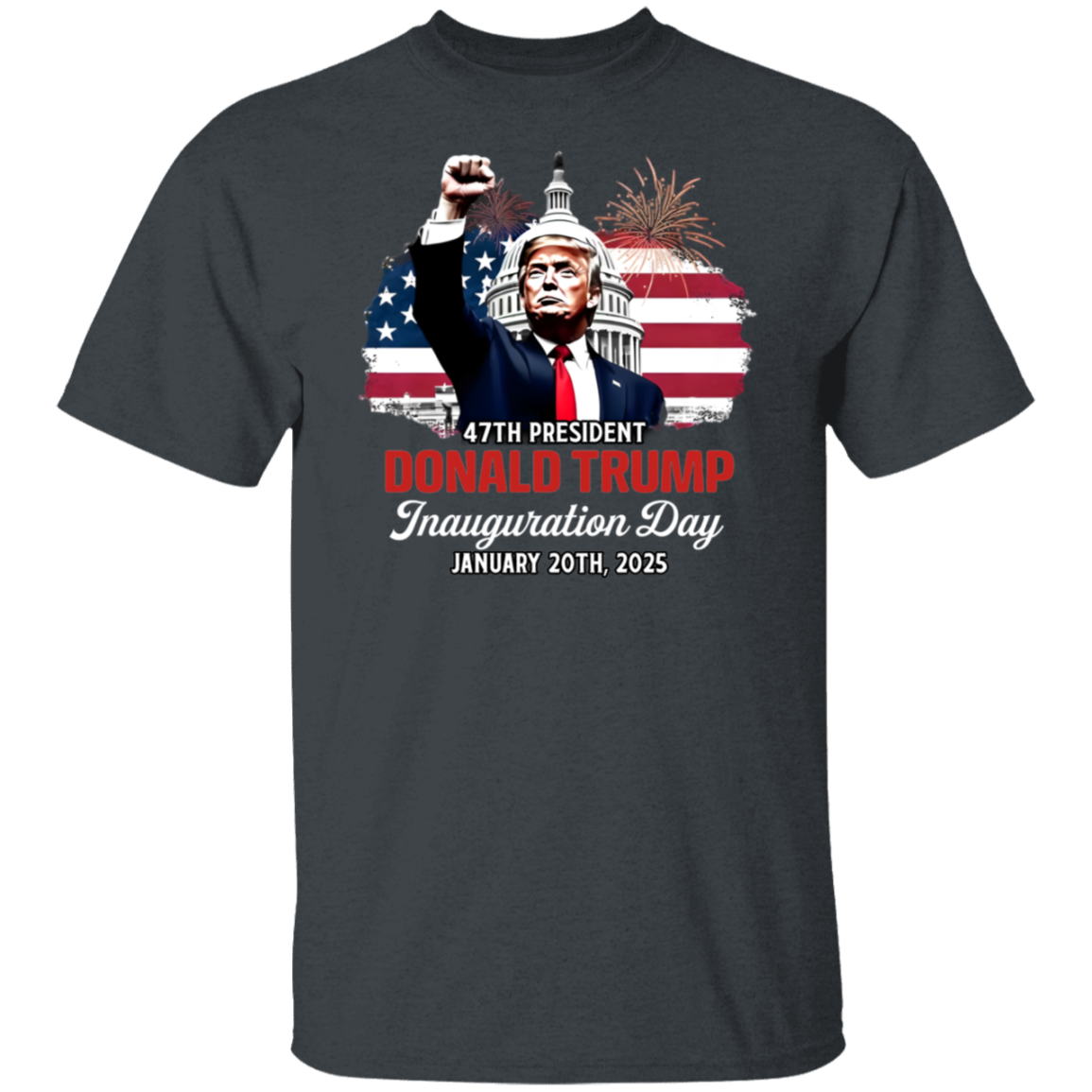 Donald Trump Inauguration Day Keep Calm And Celebrate The Win Dark Shirt LM32 65159