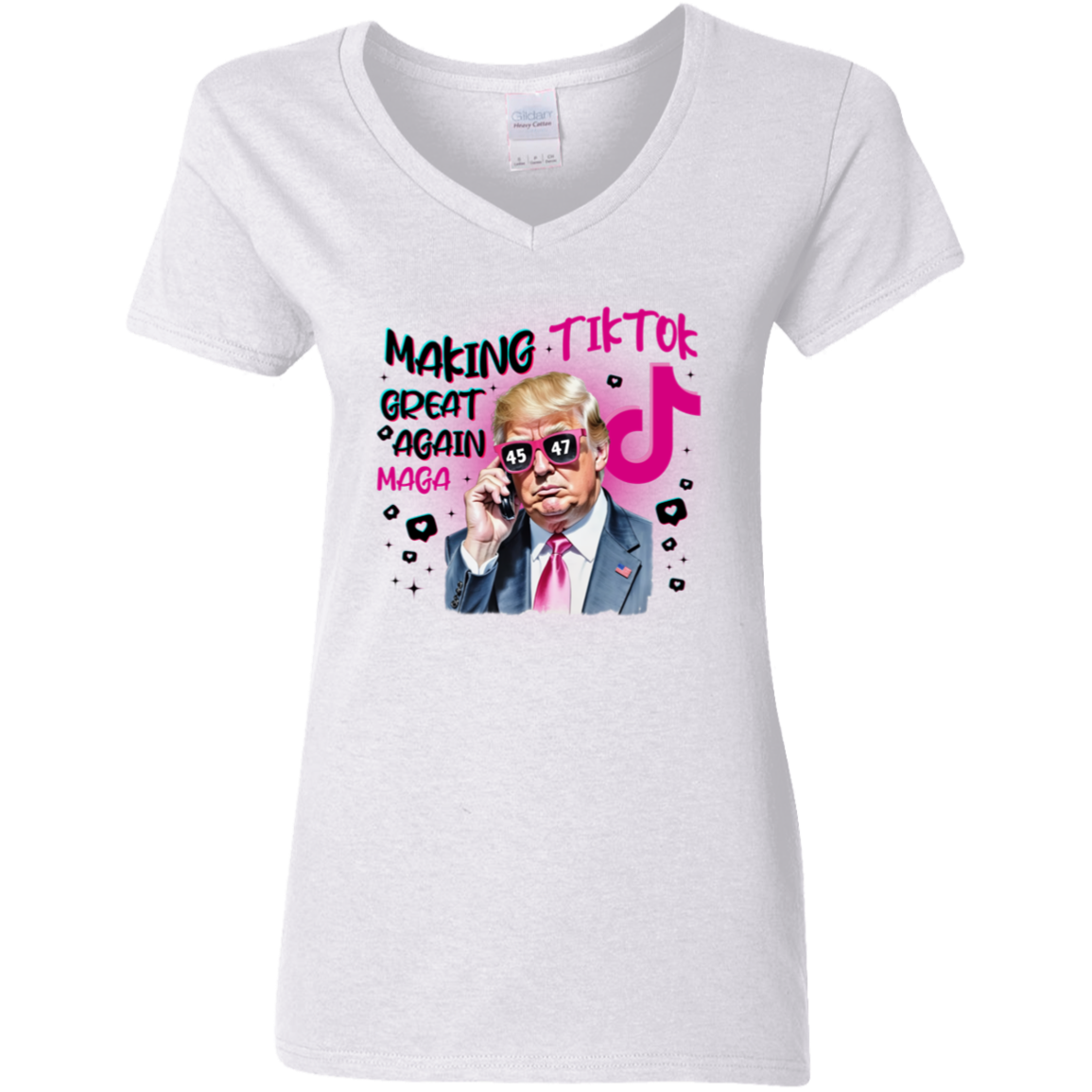 Trump Save Tiktok - Making TikTok Great Again Bright Shirt CH07 67296