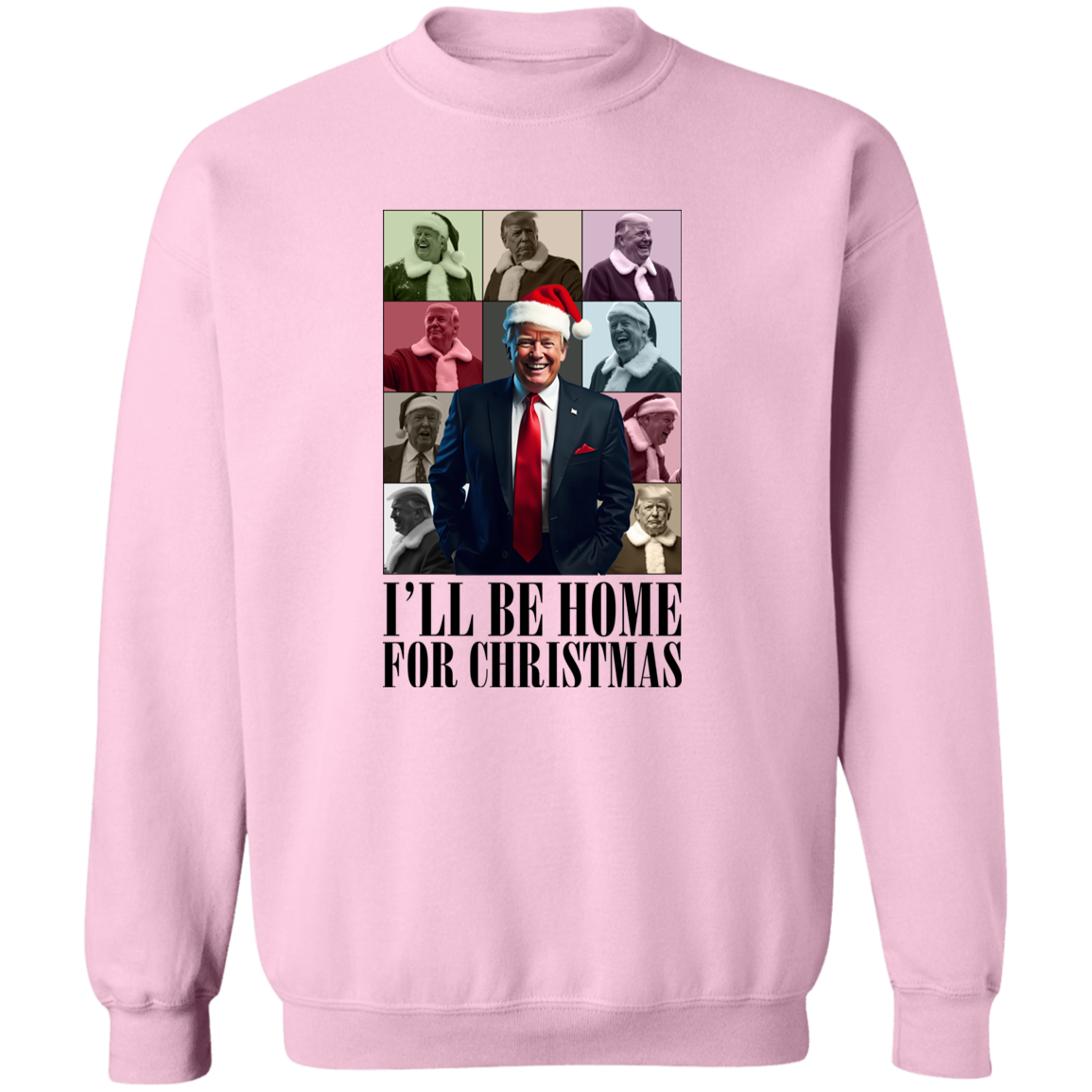 I'll Be Home For Christmas Donald Trump Shirt HA75 63644