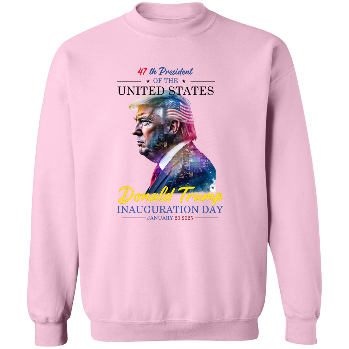 47th President of The USA Donald Trump Inauguration Day 2025 Bright Shirt CH07 67246