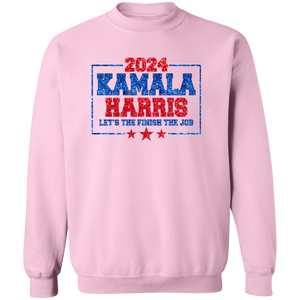 Kamala Harris Let's Finish The Job Bright Shirt TH10 63387