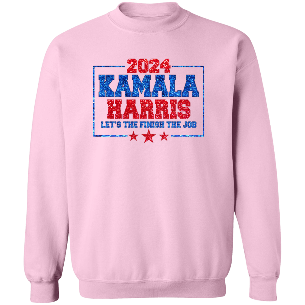 Kamala Harris Let's Finish The Job Bright Shirt TH10 63387