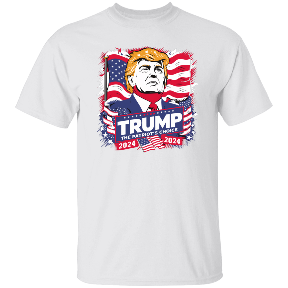Trump 2024 - The Patriot's Choice Bright Shirt HA75 62746