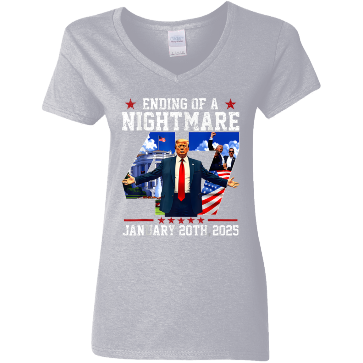 Ending Of A Nightmare Donald Trump Shirt TH10 64319