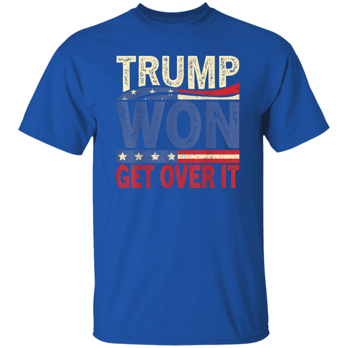 Get It Over Trump Won Dark Shirt HO82 65320