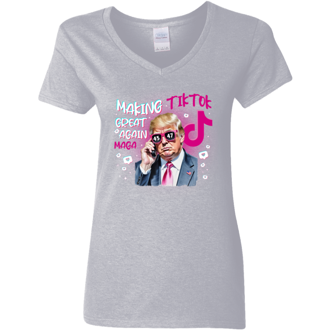 Trump Save Tiktok - Making TikTok Great Again Dark Shirt CH07 67298