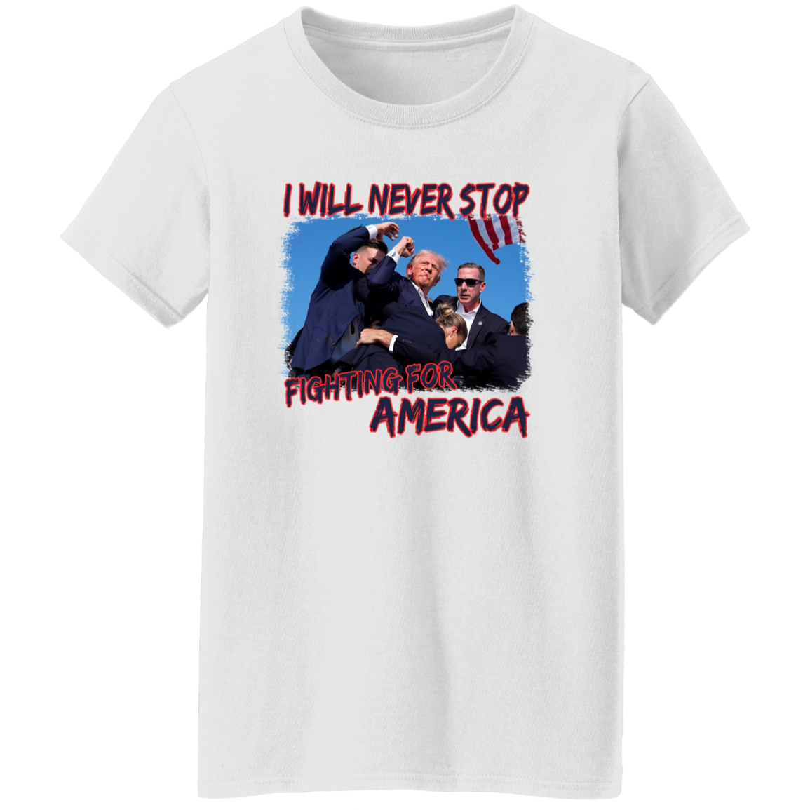 I Will Never Stop Fi**ting For America Bright Shirt TH10 63177