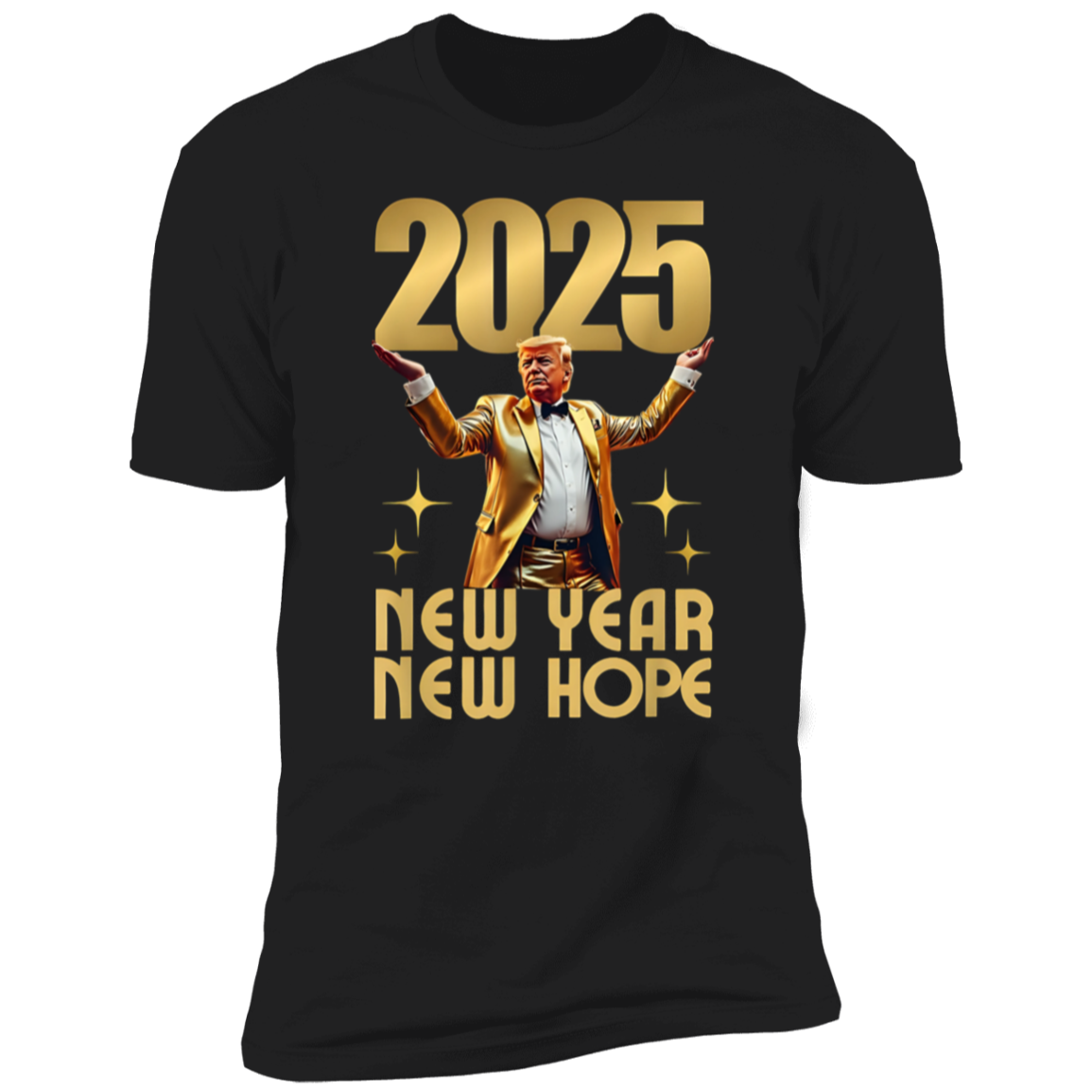 Funny Trump New Year New Hope Inauguration Party Celebration Dark Shirt LM32 65091