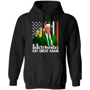 Make Saint St Patrick's Day Great Again Funny Trump Dark Shirt HO82 65628