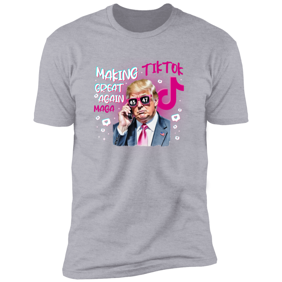 Trump Save Tiktok - Making TikTok Great Again Dark Shirt CH07 67298