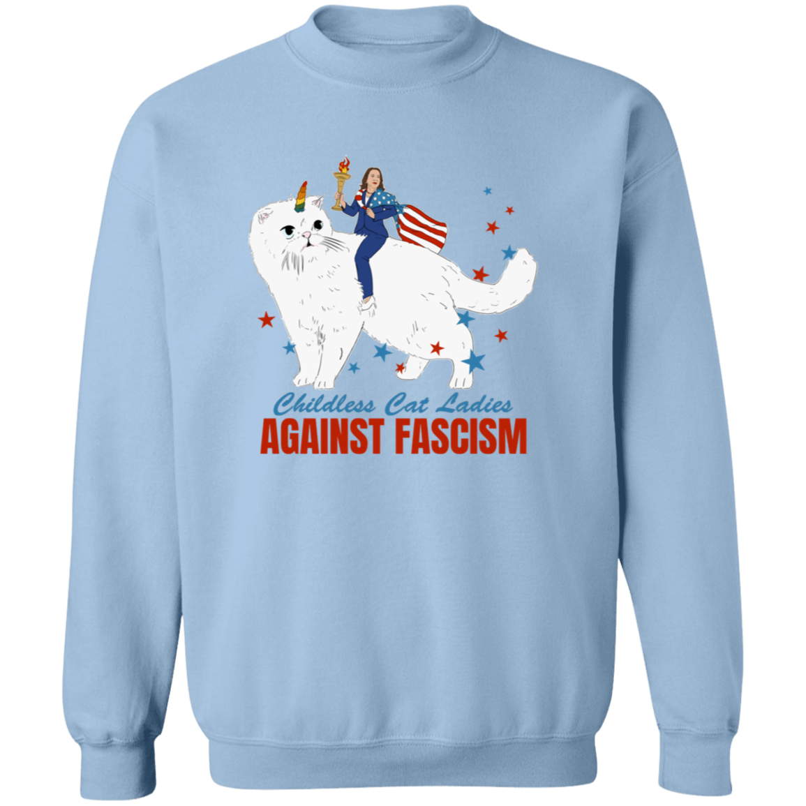 Childless Cat Ladies Against Fascism Bright Shirt HA75 63484