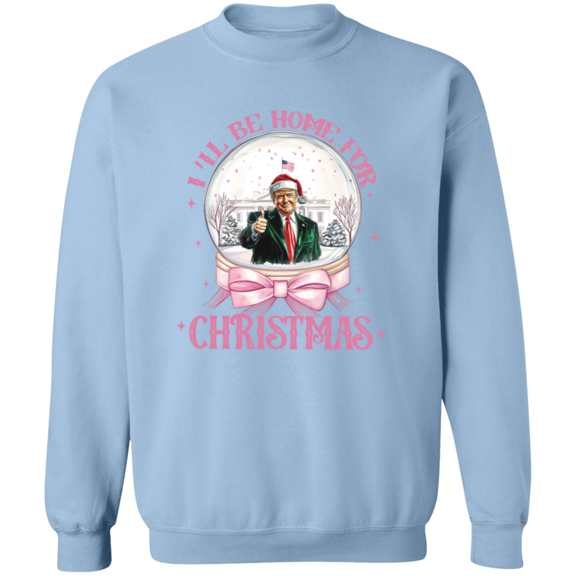 I'll Be Home For Christmas Donald Trump Shirt HA75 63646