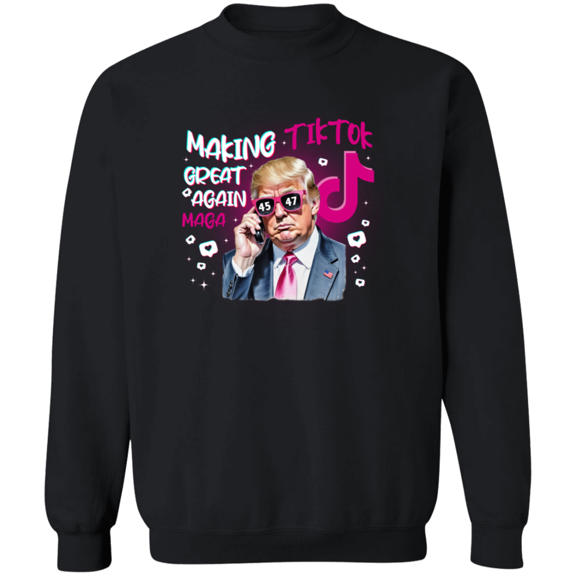 Trump Save Tiktok - Making TikTok Great Again Dark Shirt CH07 67298