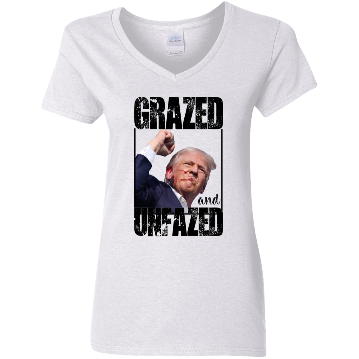 Grazed And Unfazed Donald Trump Shirt DM01 63111