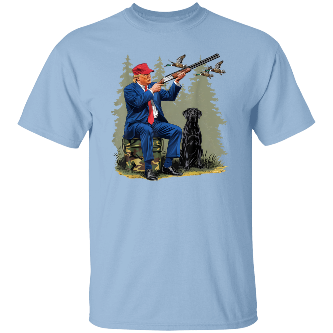 Trump Duck Hunting Bright Shirt HA75 63918