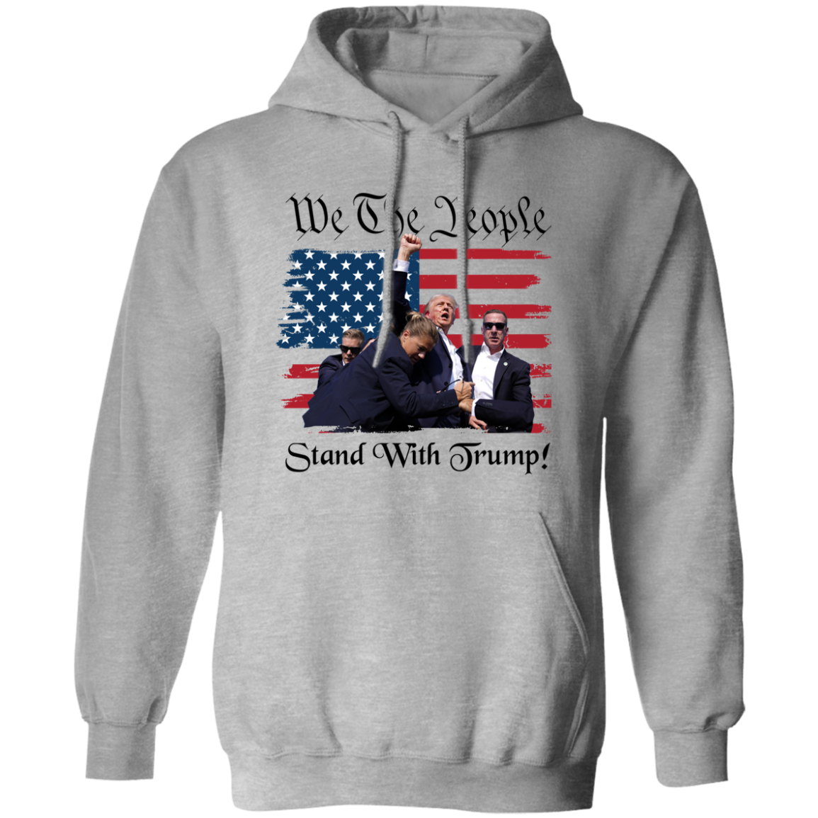 We The People Stand With Trump Bright Shirt HA75 63314