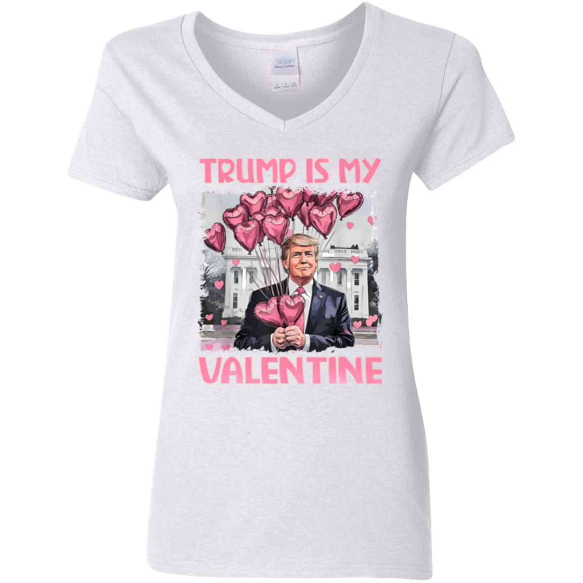 Trump Is My Valentine Bright Shirt For Trump Supporters HA75 64312