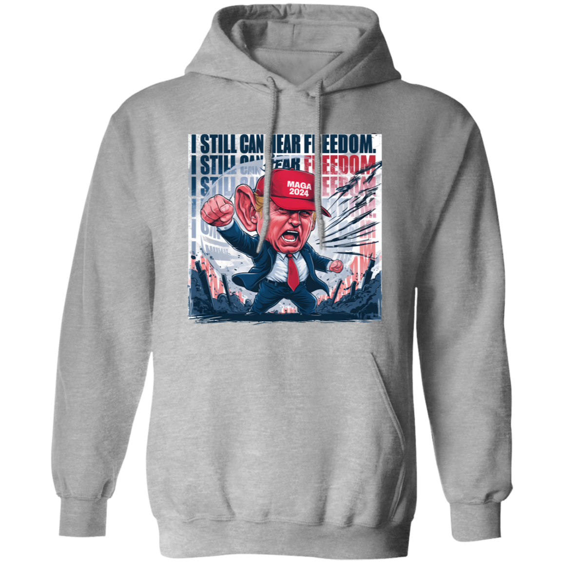 Donald Trump I Still Can Hear Freedom Bright Shirt HO82 62994