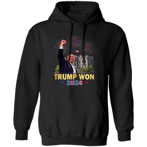 Trump Won Donald Trump US President 47th Shirt HO82 65280