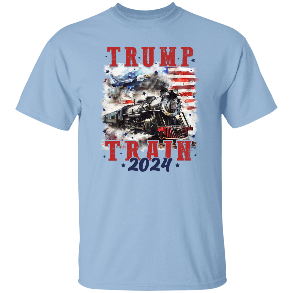 Trump Train 2024 President Trump Bright Shirt N304 HA75 62924