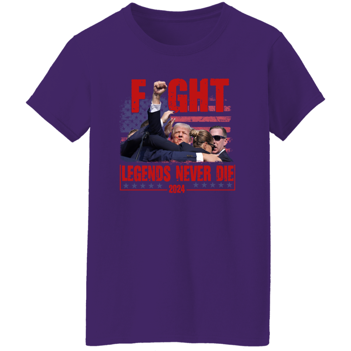 Trump F**ht - Legends Never D** 2024 Shirt HA75 63126