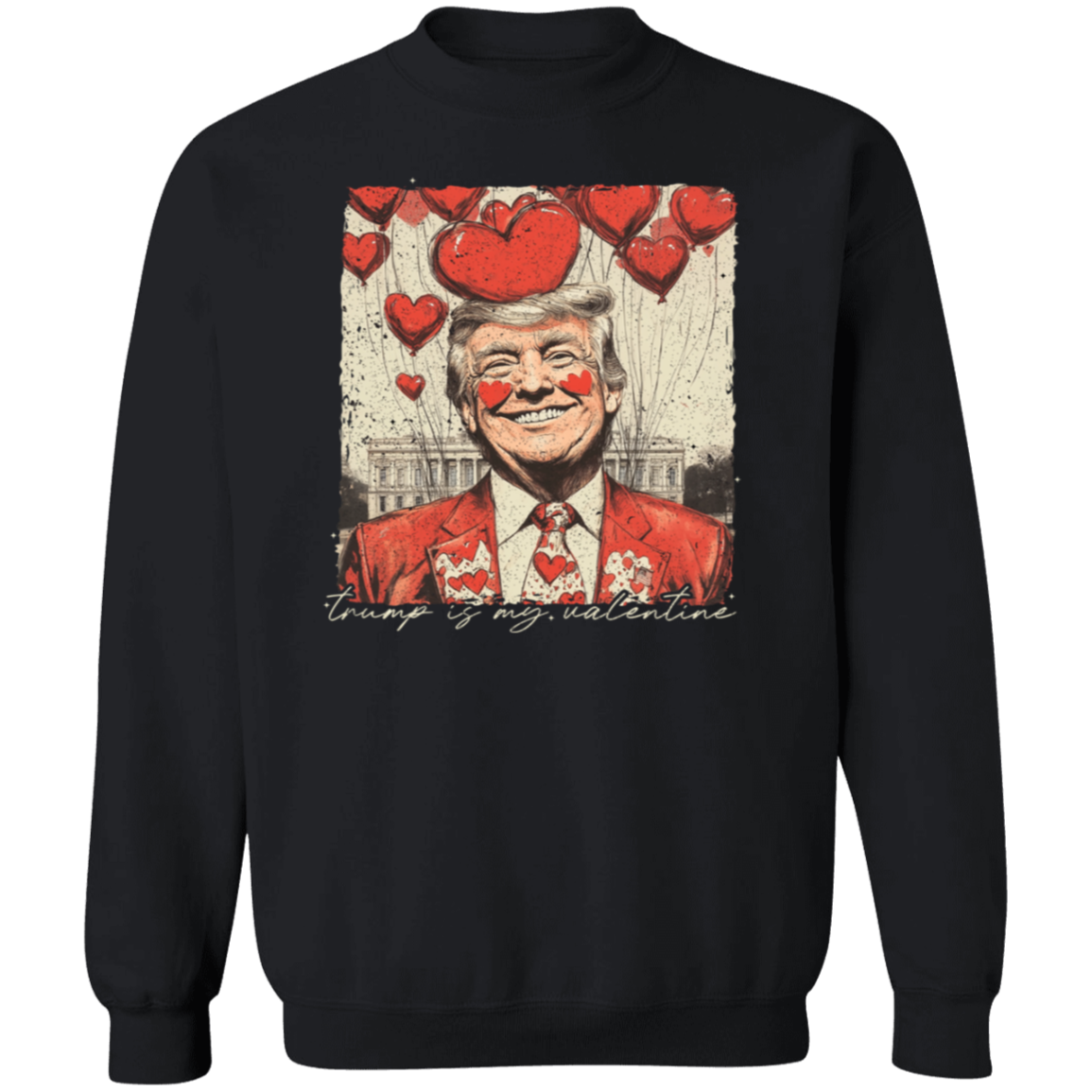 Trump Is My Valentine Dark Shirt TH10 64257