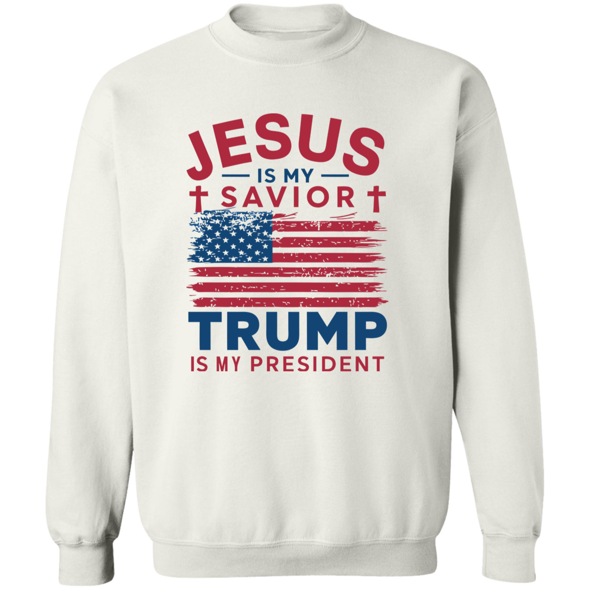 Jesus Is My Savior Trump Is My President Bright Shirt HO82 65326