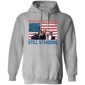 Impeached Arrested Convicted Sh** Still Standing Trump 2024 Bright Shirt HA75 63166