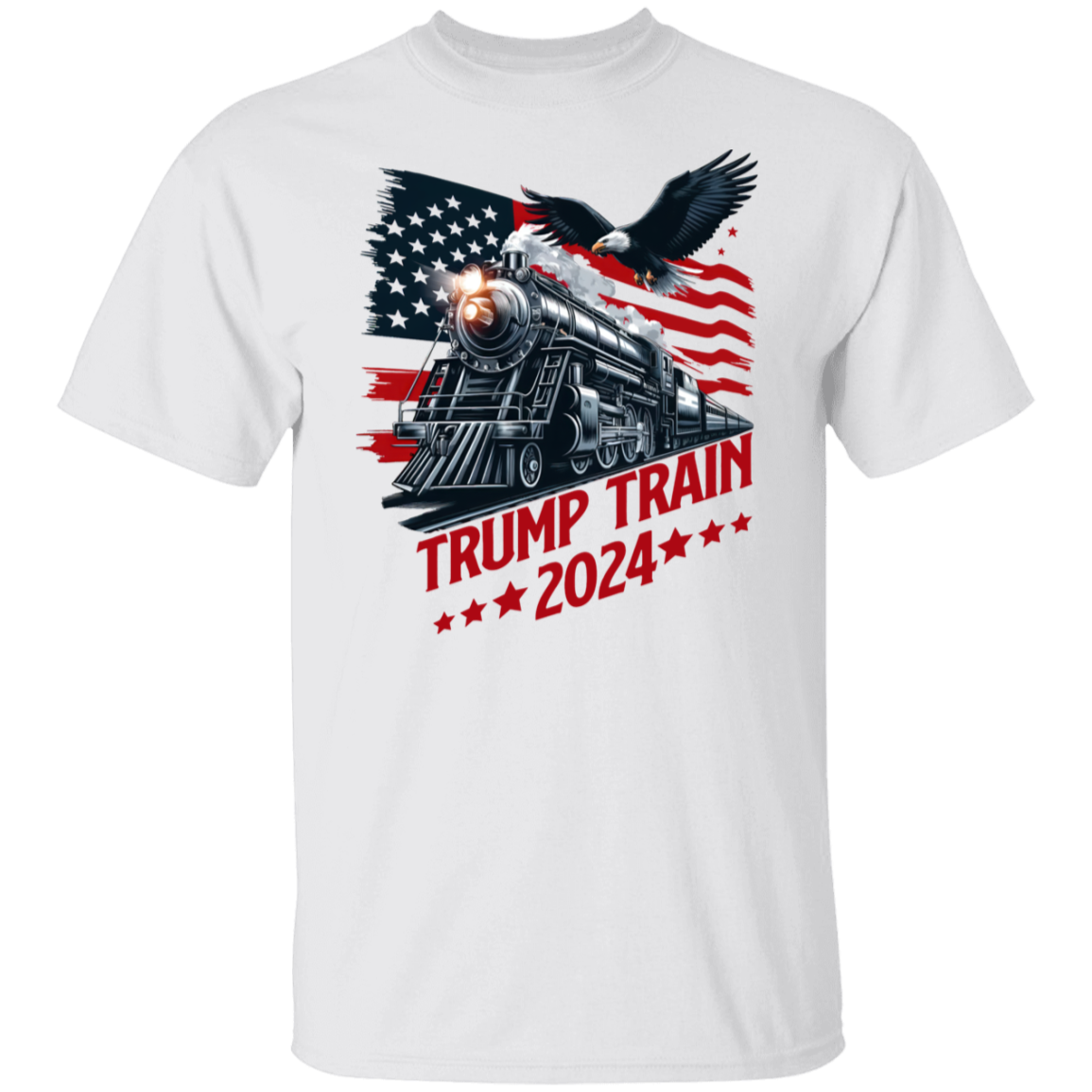 Trump Train 2024 Bright Shirt for Patriotic Fans Bright Shirt LM32 63929