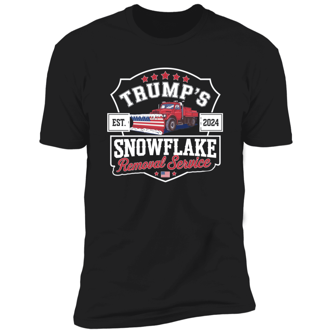 Trumps Snowflake 2024, Snowflake Removal Trump Dark Shirt HA75 67162