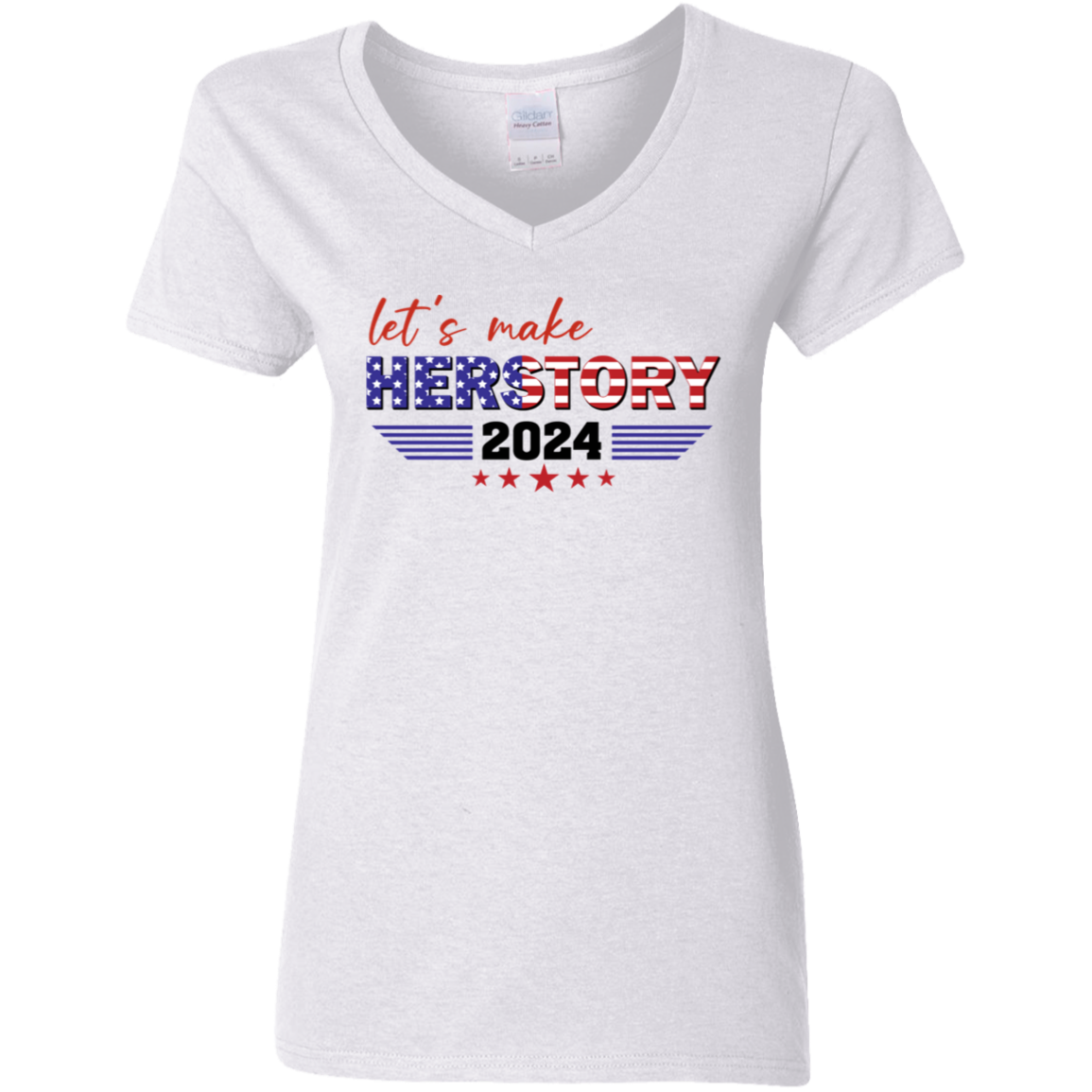Kamla Harris Let's Make Herstory Bright Shirt TH10 63371