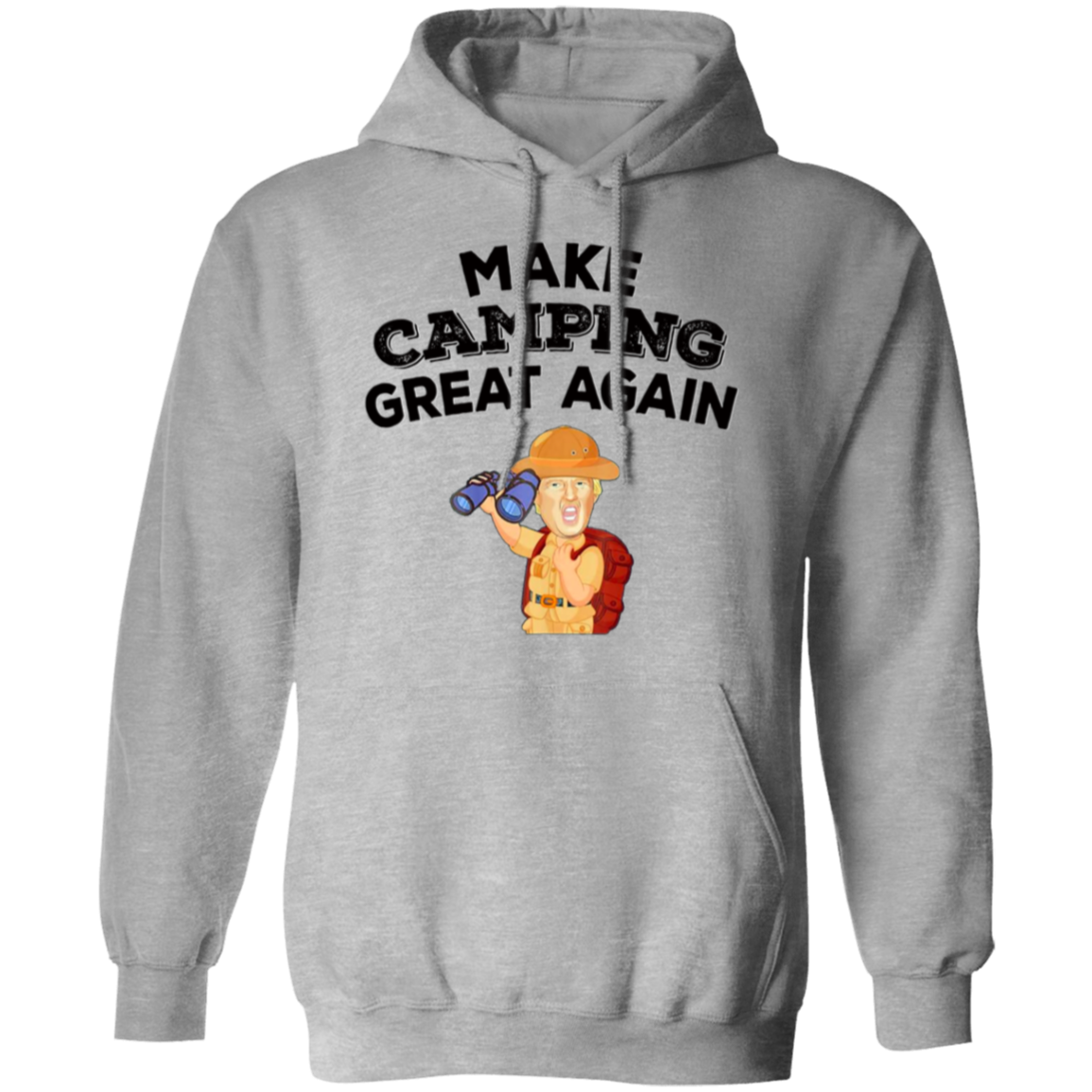 Make Camping Great Again Bright Shirt TH10 64147