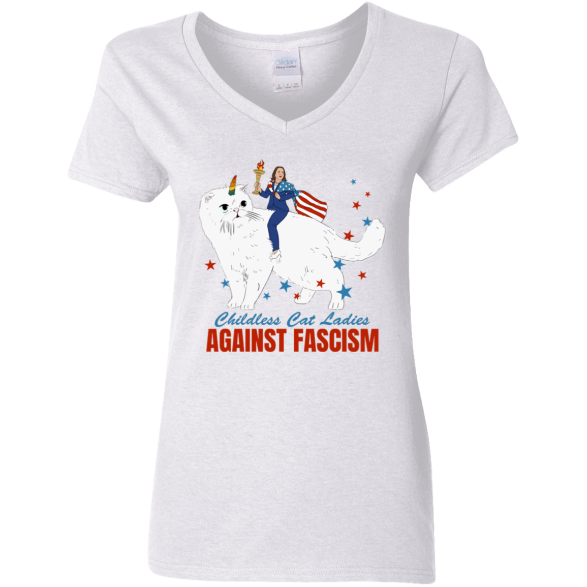 Childless Cat Ladies Against Fascism Bright Shirt HA75 63484