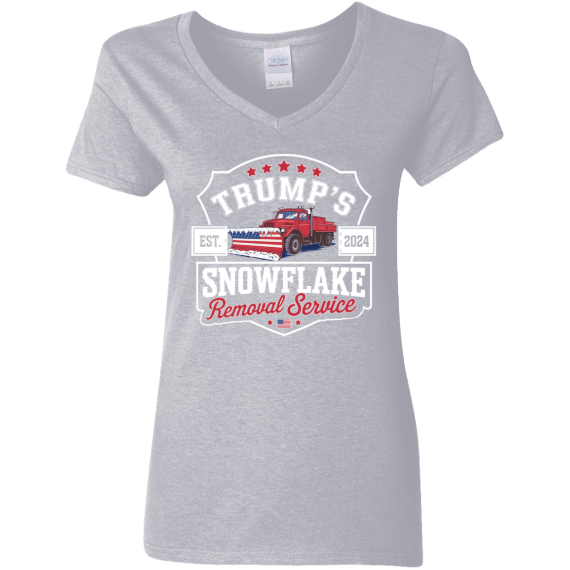 Trumps Snowflake 2024, Snowflake Removal Trump Dark Shirt HA75 67162