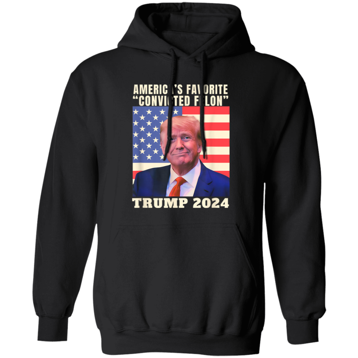 America's Favorite "Convicted Felon" Trump 2024 Shirt TH10 62691