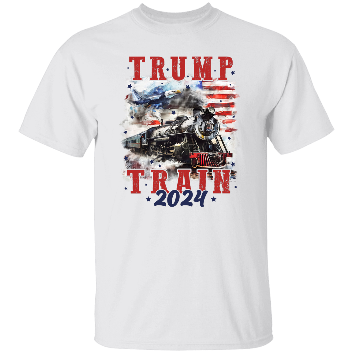 Trump Train 2024 President Trump Bright Shirt N304 HA75 62924