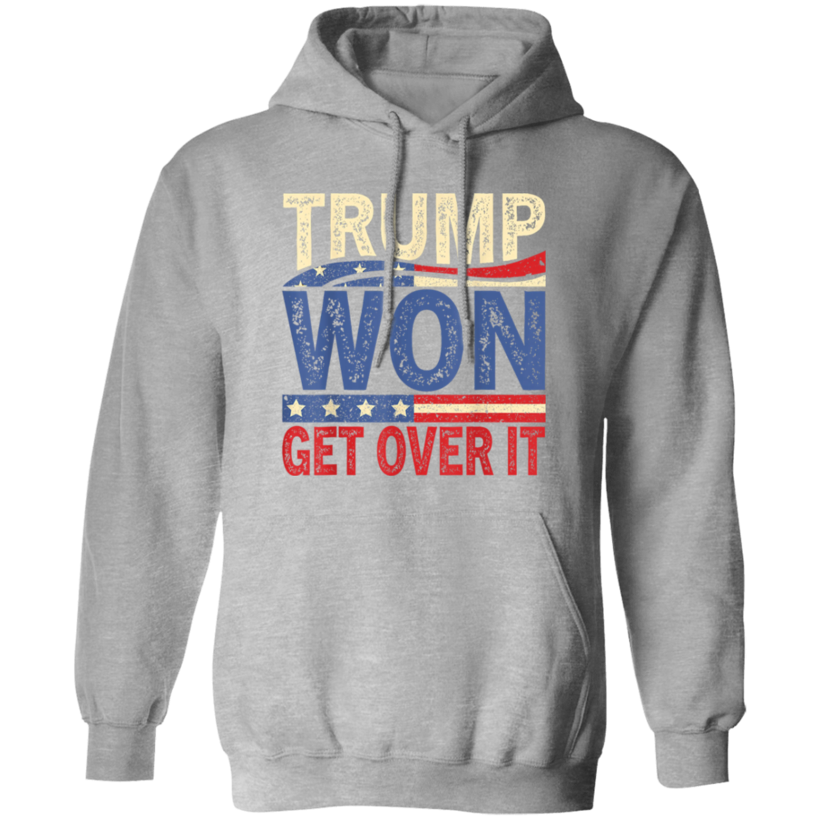 Get It Over Trump Won Dark Shirt HO82 65320
