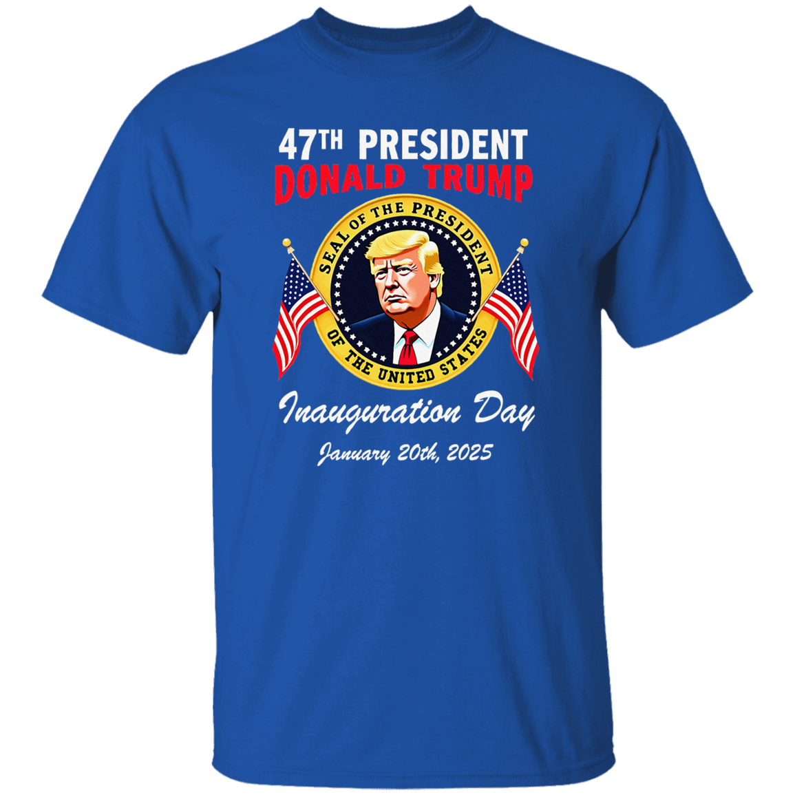 47th President Donald Trump Inauguration Day January 20th 2025 Dark Shirt HO82 65646