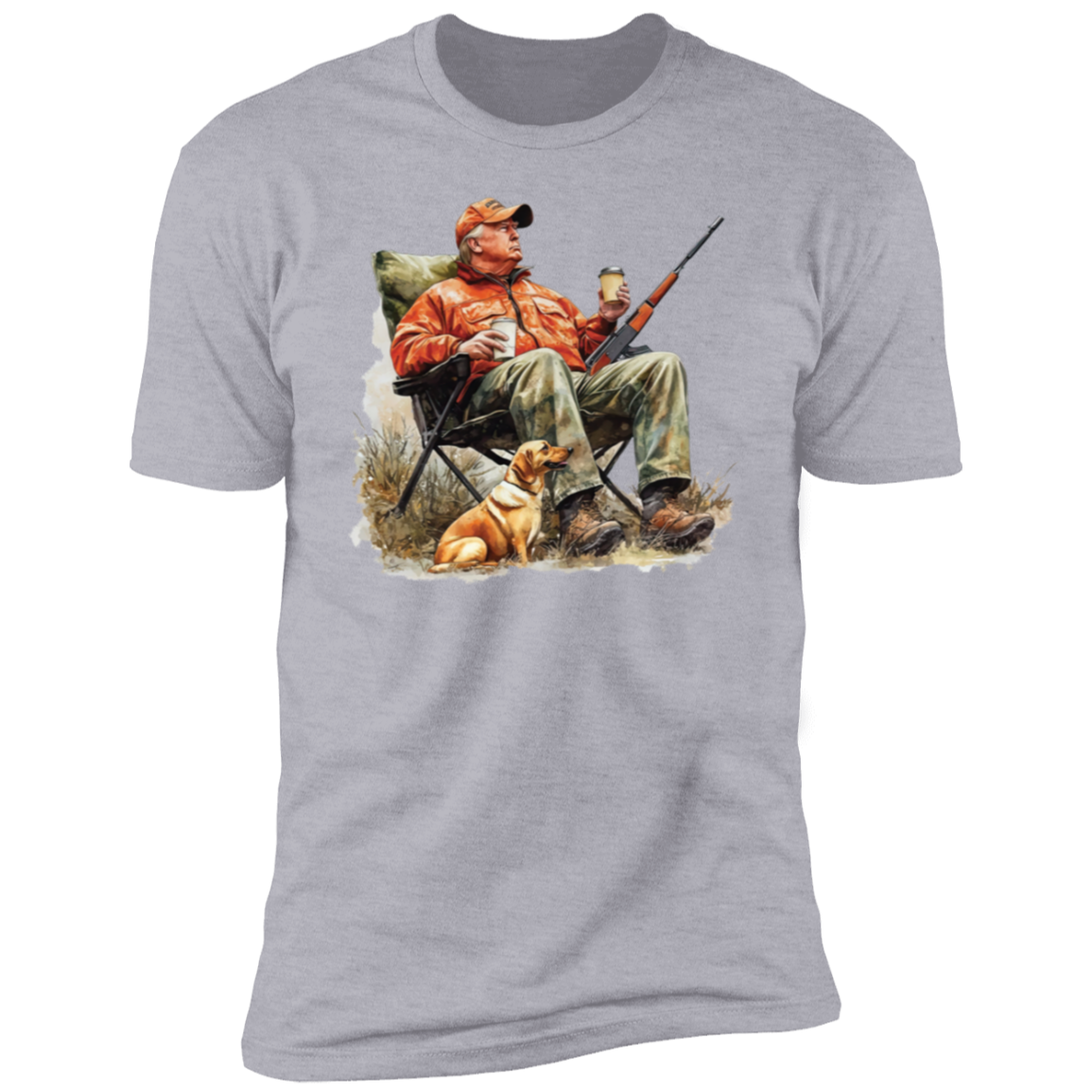Patriotic Trump Hunting Gear Perfect for Gun Lovers and Hunters Bright Shirt LM32 63873