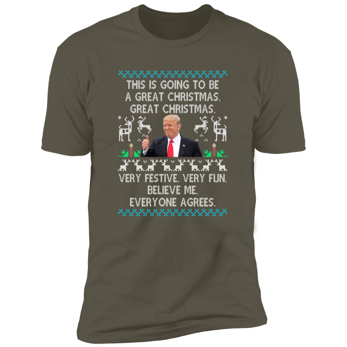 This Is Going To Be A Great Christmas Trump President Dark Sweatshirt HO82 65126