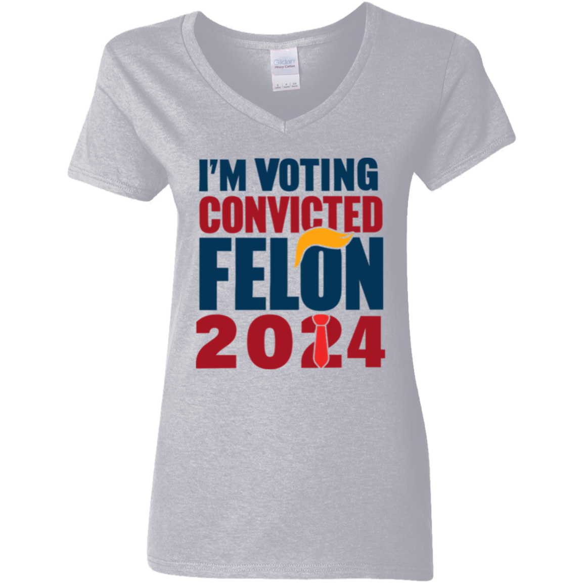 Donald Trump I'm Voting Convicted Felon 2024 Shirt DM01 62769