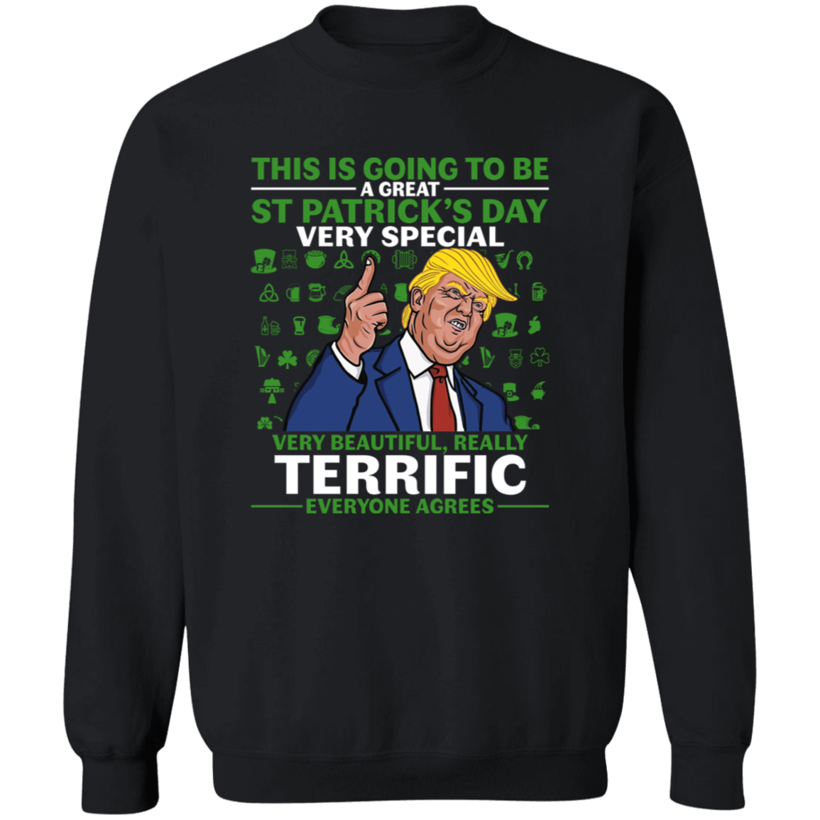 Donald Trump St Patrick's Day - Lucky Irish Dark Shirt HO82 65604