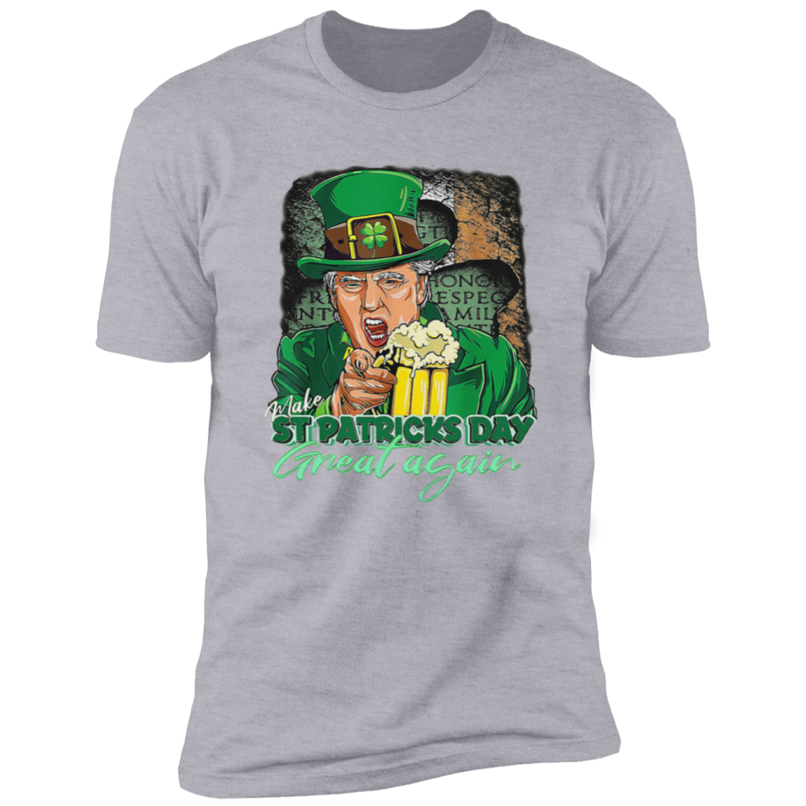 Funny President Trump Make St Patrick's Day Great Again Dark Shirt HO82 65612