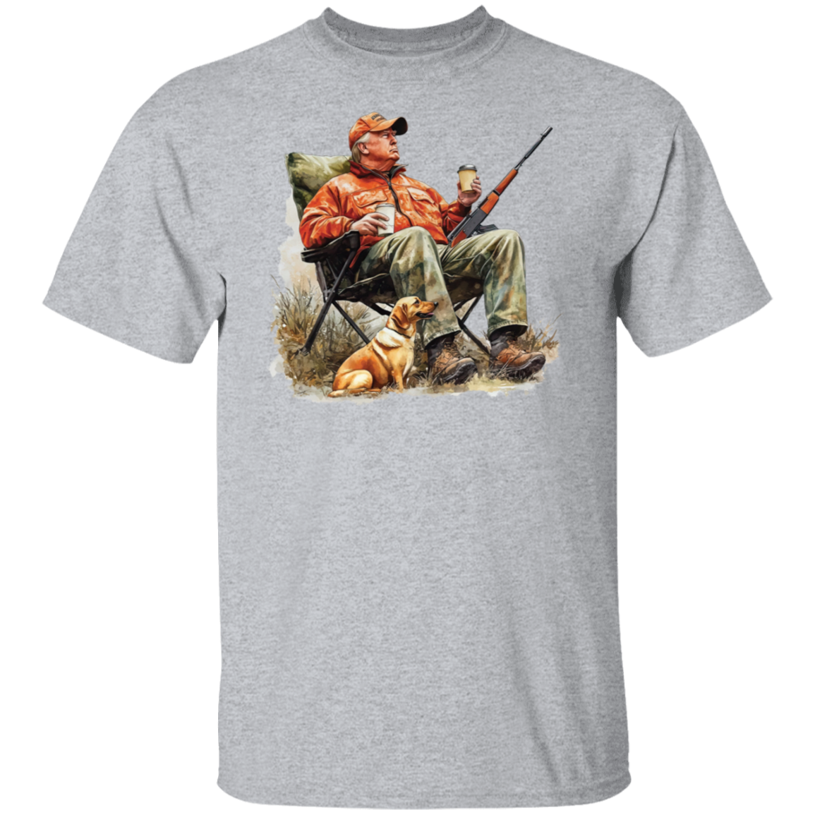 Patriotic Trump Hunting Gear Perfect for Gun Lovers and Hunters Bright Shirt LM32 63873