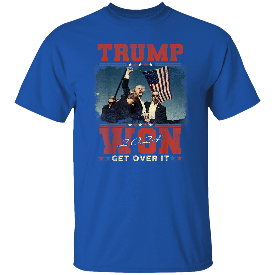 Trump Won President 2024 Dark Shirt HO82 65178