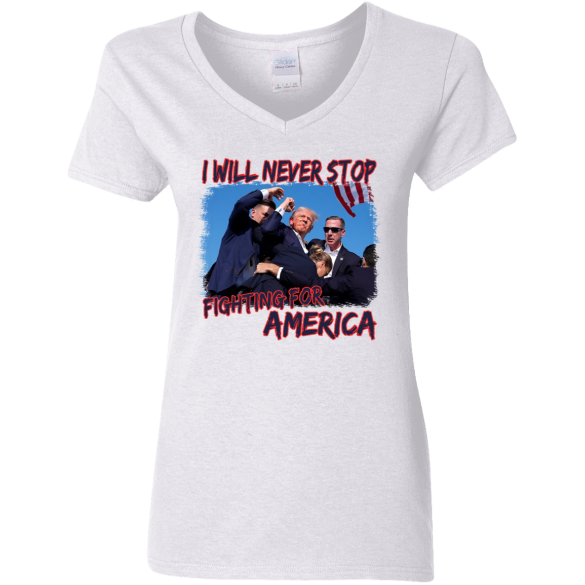 I Will Never Stop Fi**ting For America Bright Shirt TH10 63177