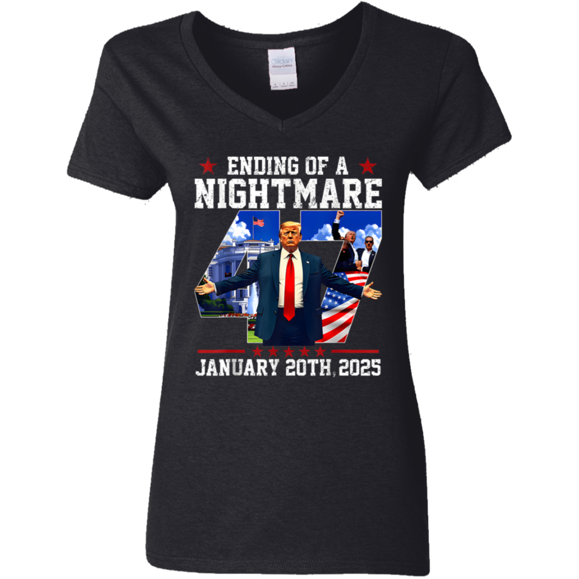 Ending Of A Nightmare Donald Trump Shirt TH10 64319