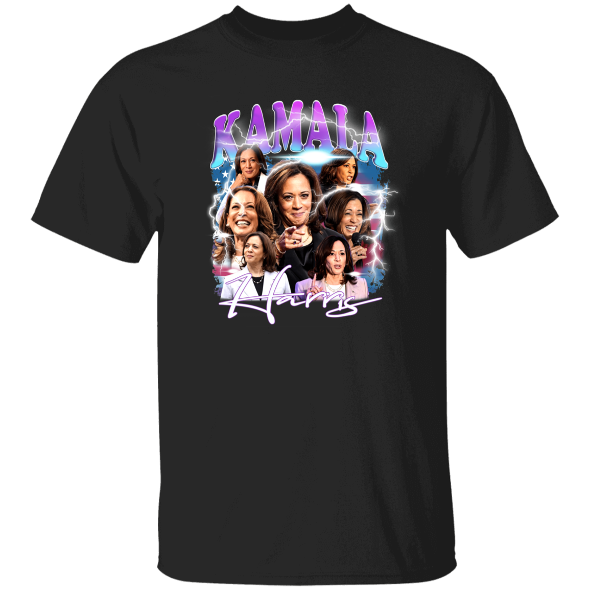 Kamala Harris Retro Style Dark Shirt TH10 N369 63483